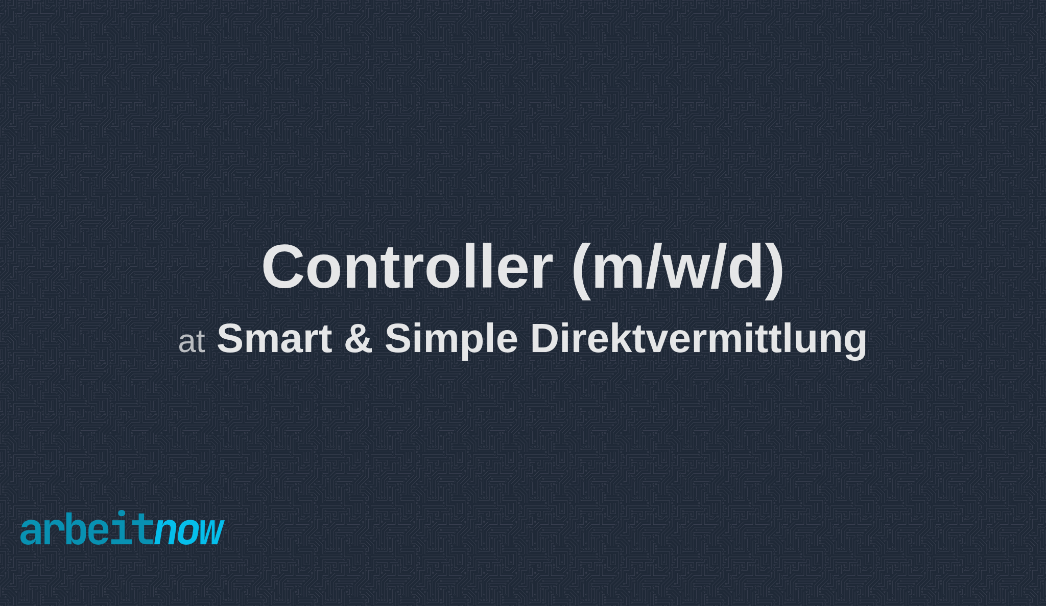 Controller (m/w/d) job at Smart & Simple Direktvermittlung in Korntal